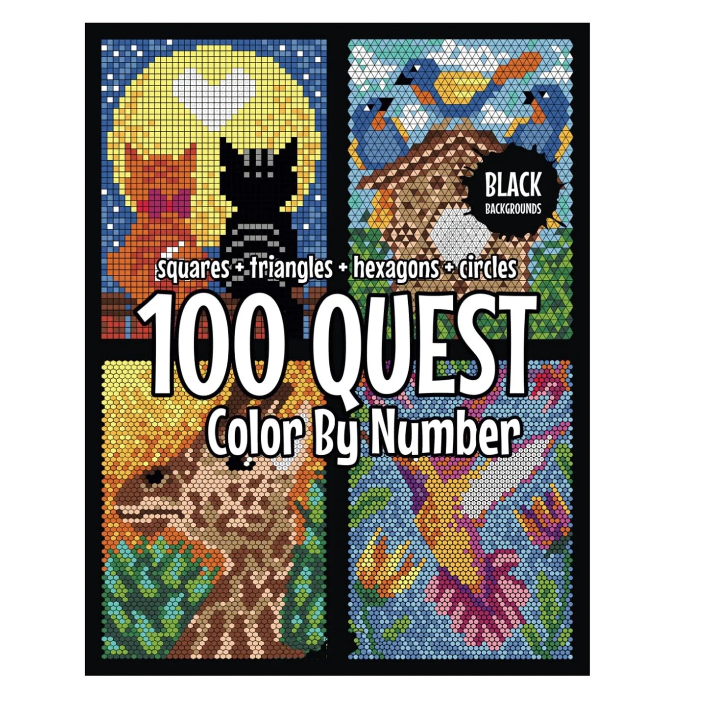 Mystery Creations: Color-by-Numbers Adventure